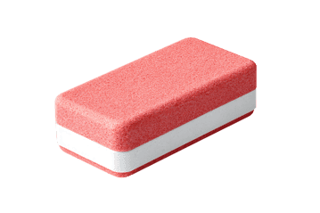 Delicious strawberry ice cream brick, summer dessert