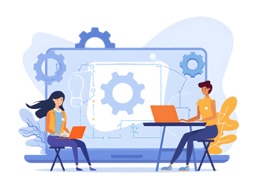 Teamwork on digital engineering project