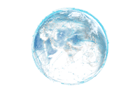 Global network connection, digital earth