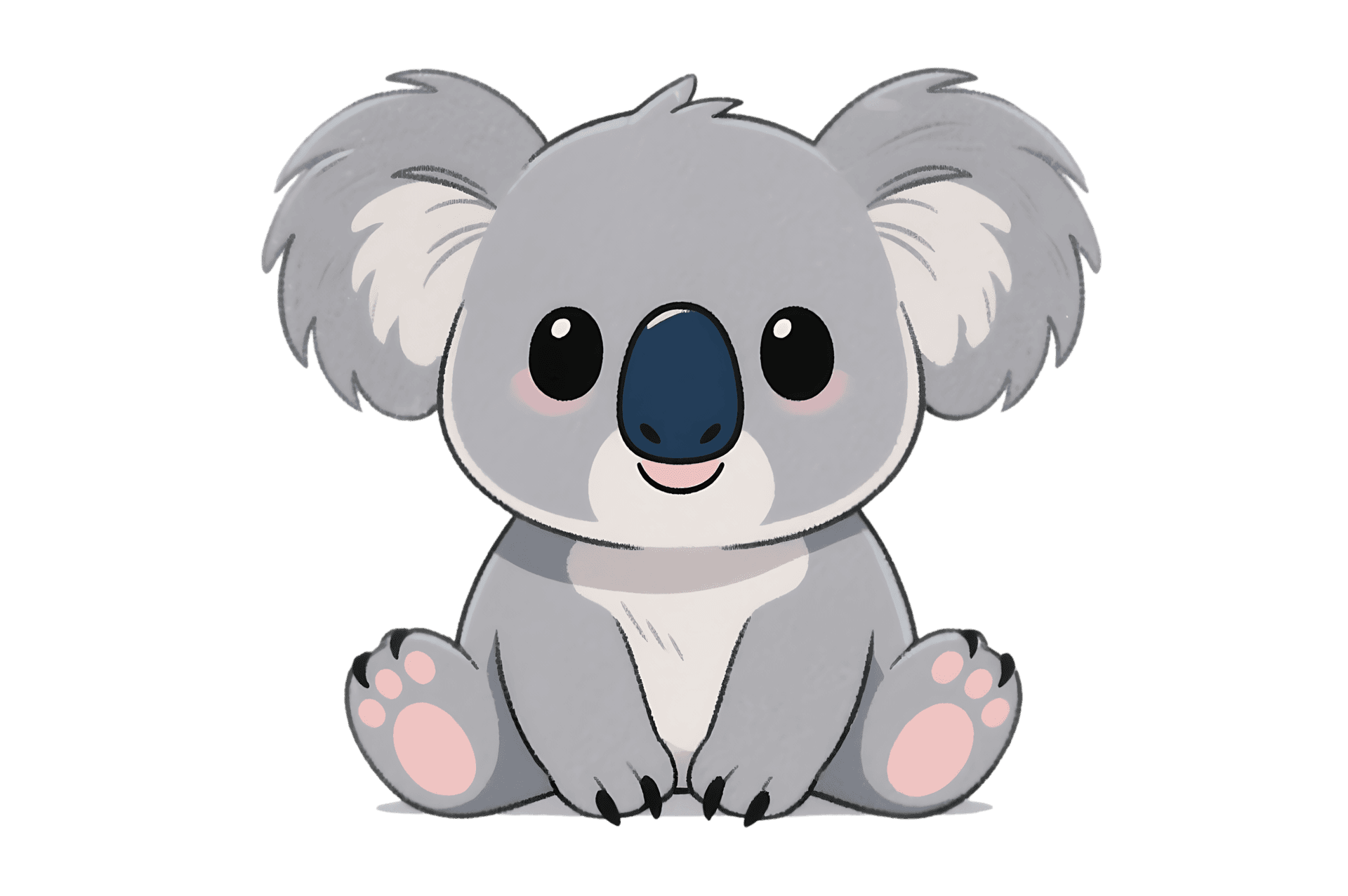 Adorable cartoon koala bear illustration381