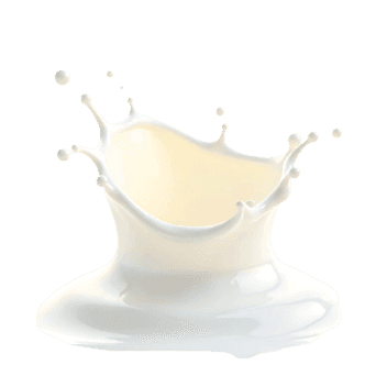 Dramatic milk splash, liquid crown of dairy goodness