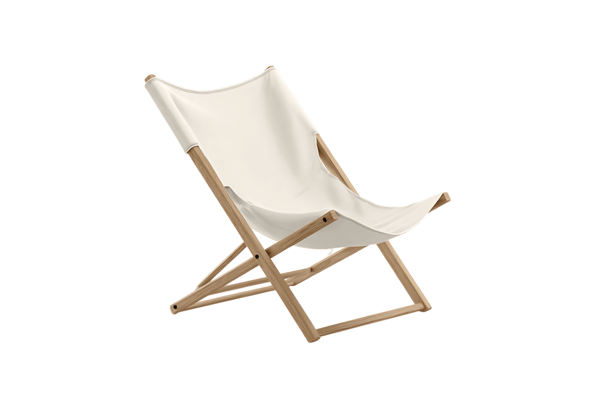 Wooden and canvas deck chair377