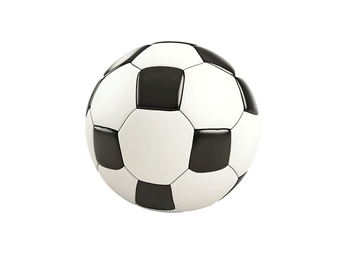 Classic black and white soccer ball894.