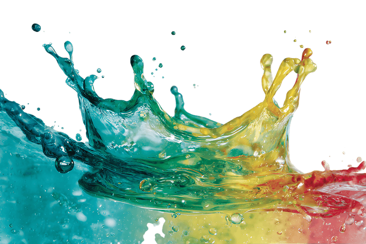 Vibrant paint or water splash. Abstract background.