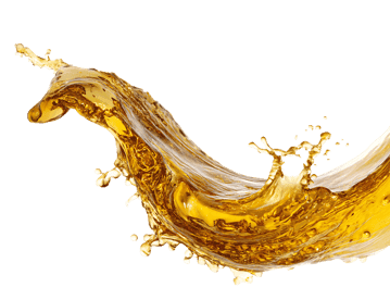 Golden liquid splash, dynamic flow, abstract background