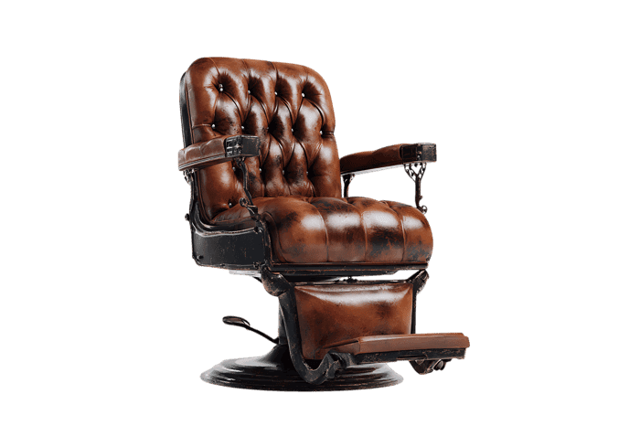 Vintage barber chair
