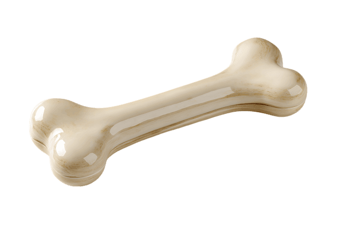 Creamy Bone-Shaped Treat
