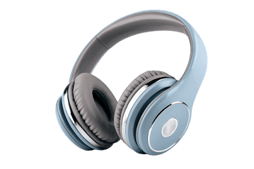 Modern, comfortable over ear headphones for music lovers.