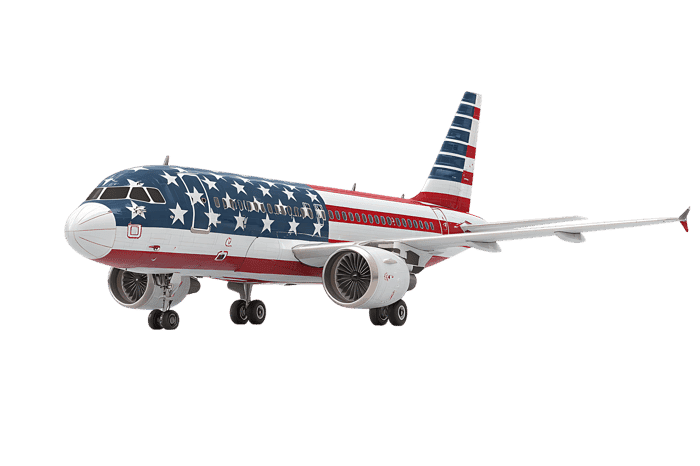 Patriotic Plane