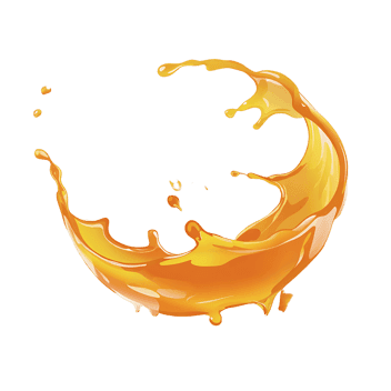 Vibrant splash of orange juice, perfect for drinks, food, and healthy lifestyle themes.