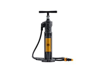 High pressure hand pump for inflatables.