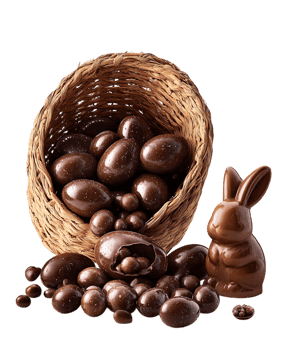 Chocolate Easter treats.