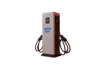 Electric car charging point. Ev charge station
