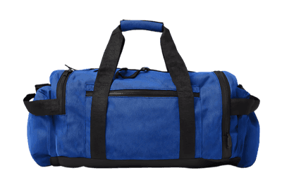 Bold Blue Duffel Bag