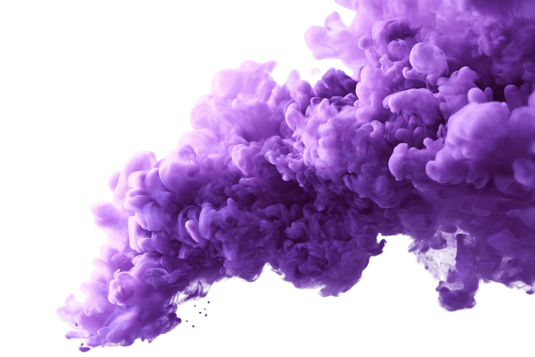 Abstract purple smoke cloud, swirling texture