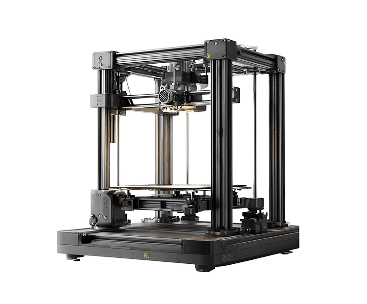Sleek 3D printer, modern design.