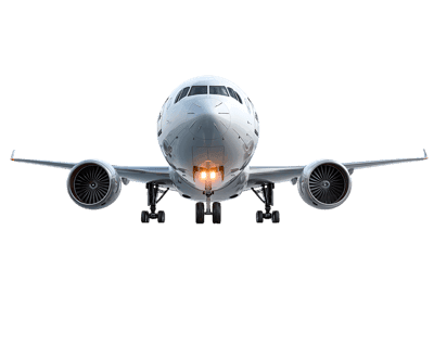 Airplane Front View