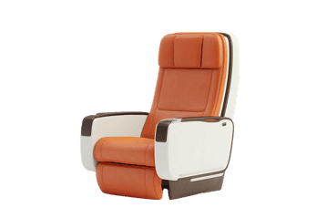 Modern orange chair design
