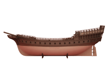 Illustration of a classic galleon ship