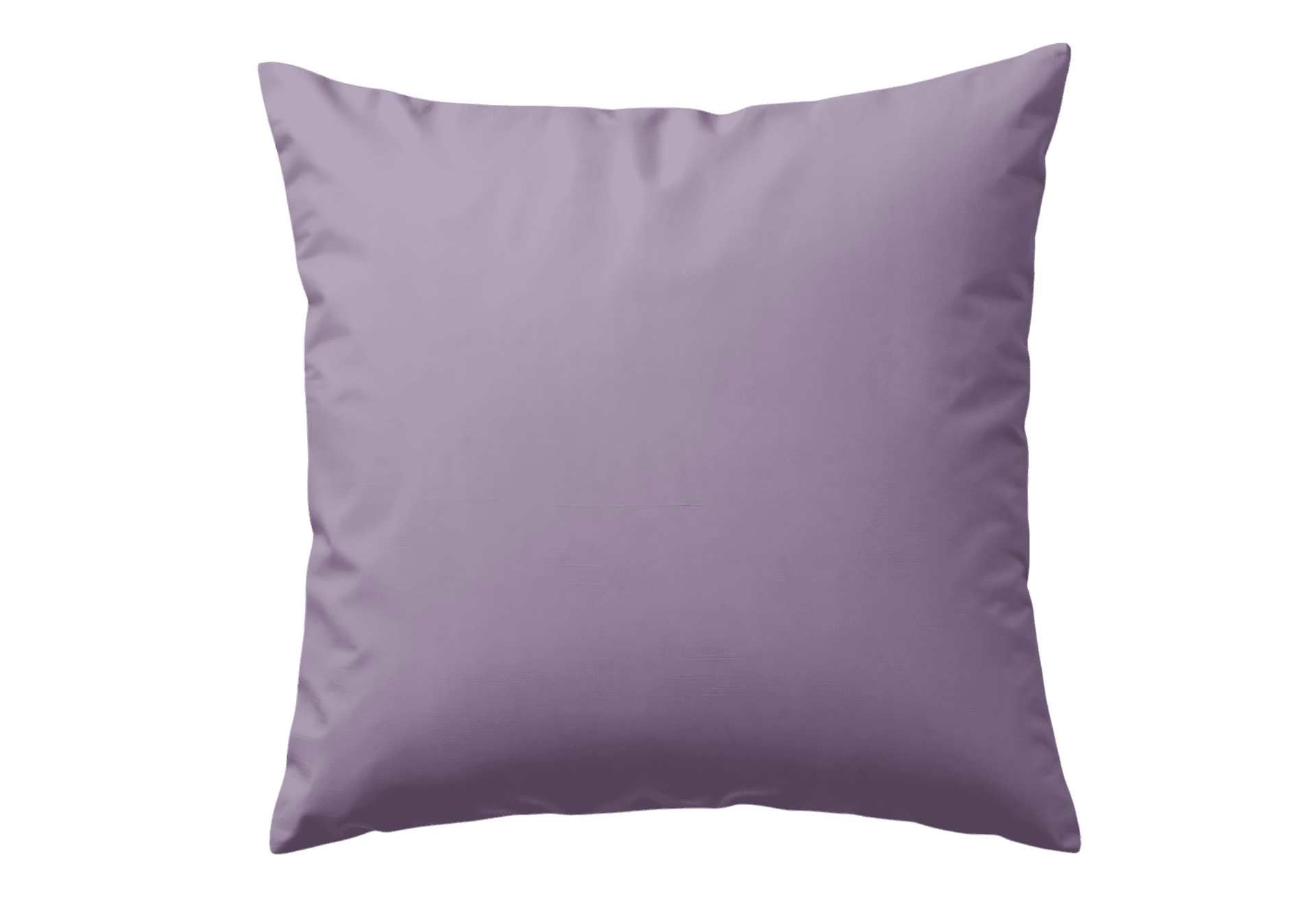 Lilac square cushion soft texture