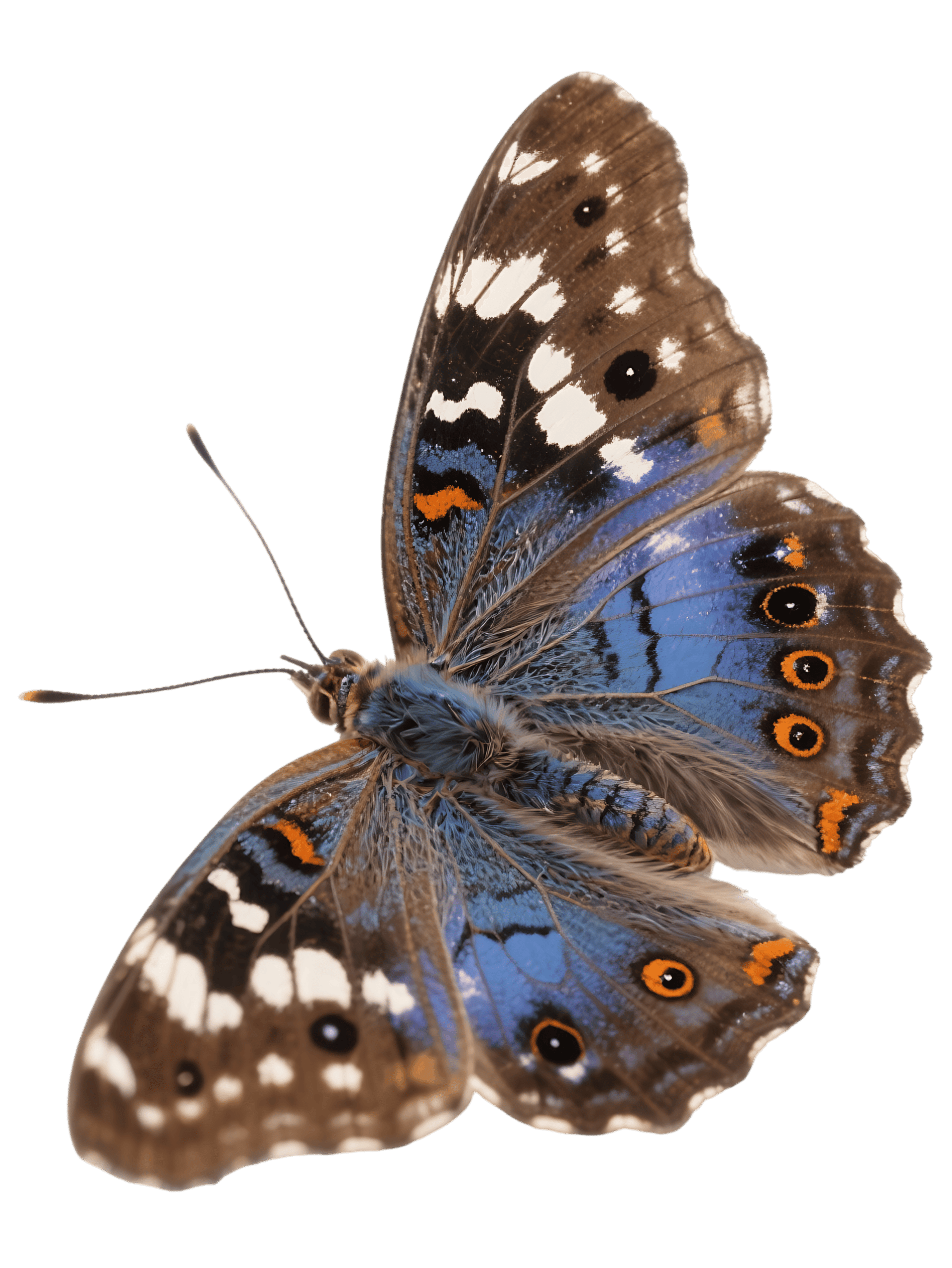 Butterfly With Blue Wings