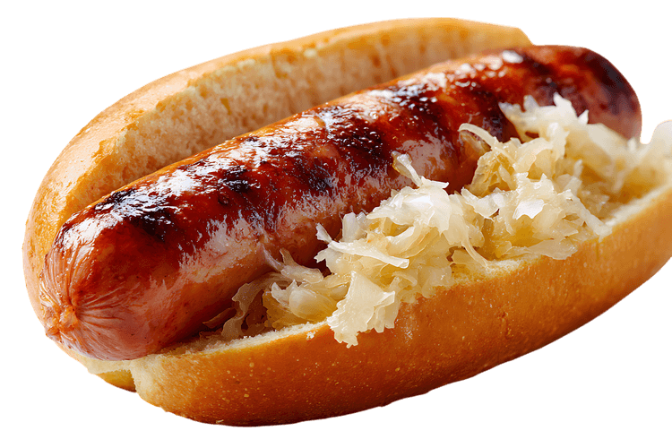 Grilled Sausage on Bun